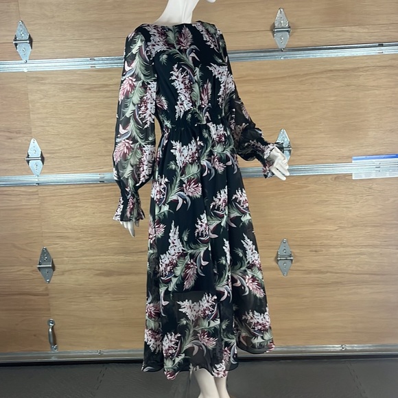 NWOT Mikael Aghal Midi Dress Sz 6 - Picture 12 of 15